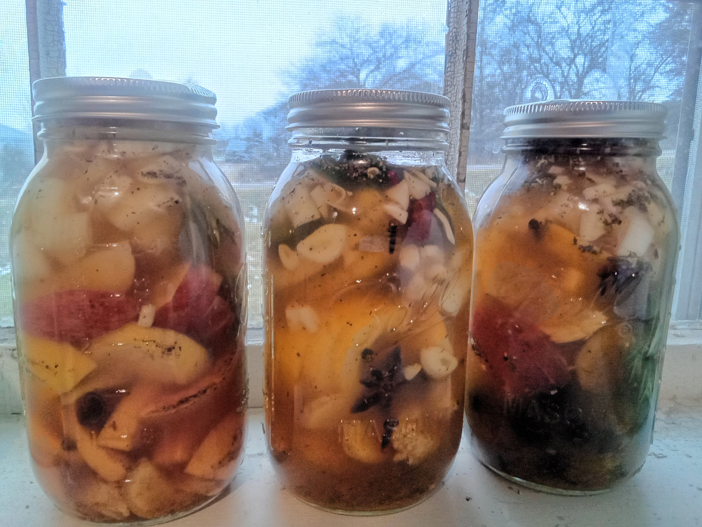 Unsweetened Fire Cider.
